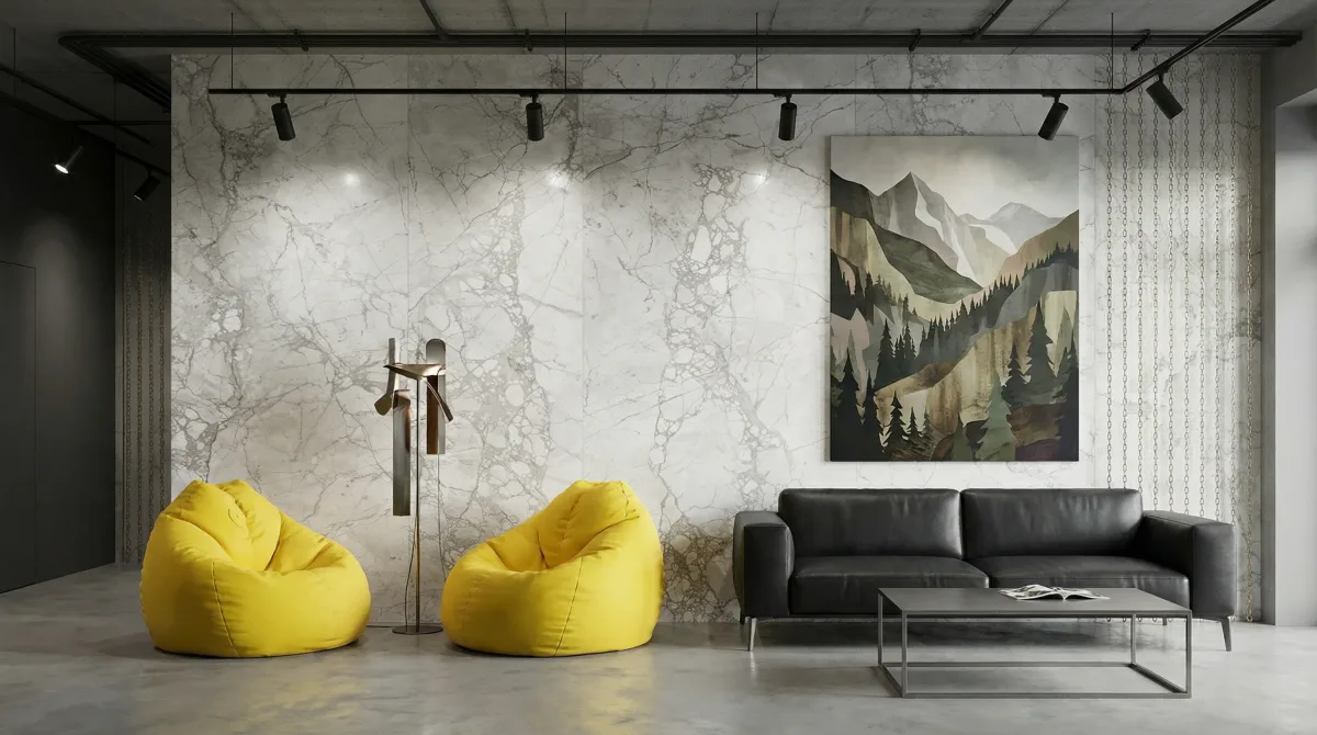 Кливиа Вайт 60x120 — интерьер 2