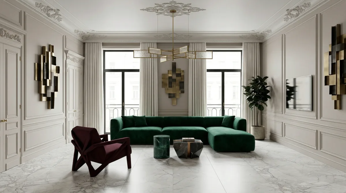 Кливиа Вайт 60x120 — интерьер 4