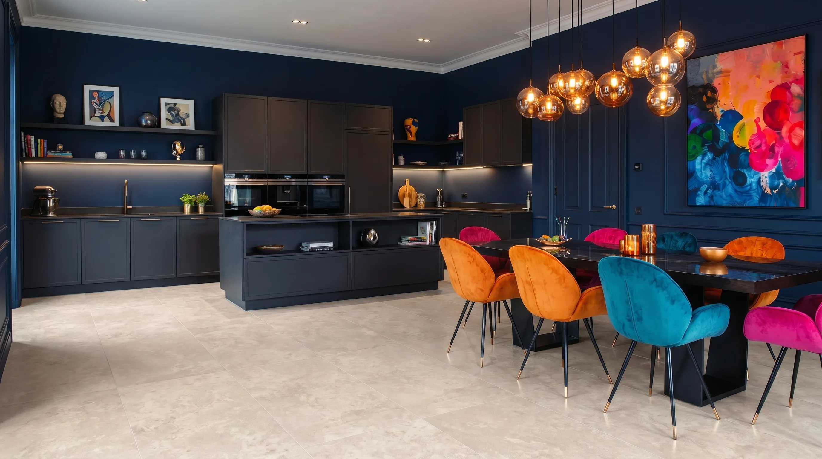 Элизиан Травертини Бежевый Сатинированный 600X1200 — интерьер 5