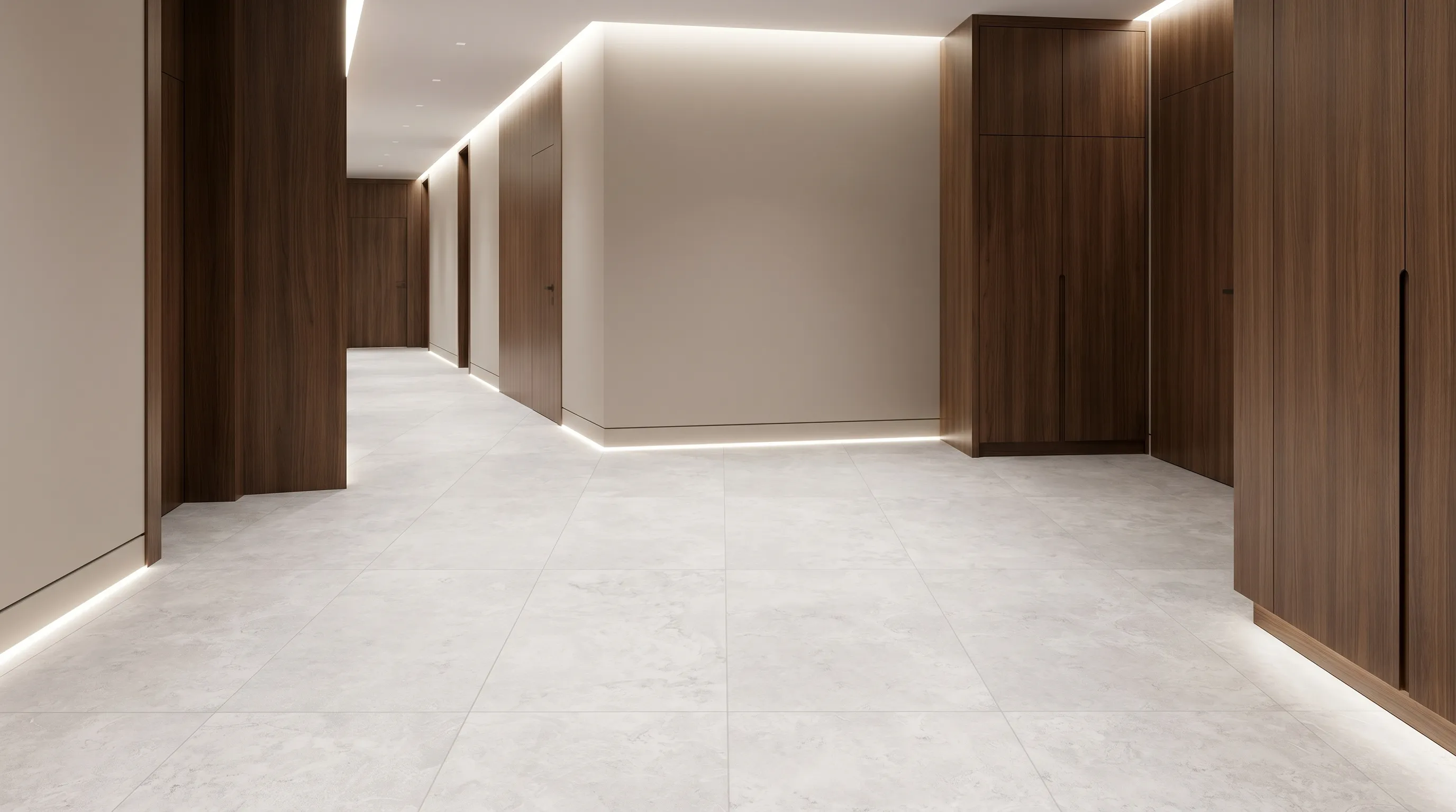 Элизиан Травертини Бланк Натуральный 600X1200 — интерьер 4