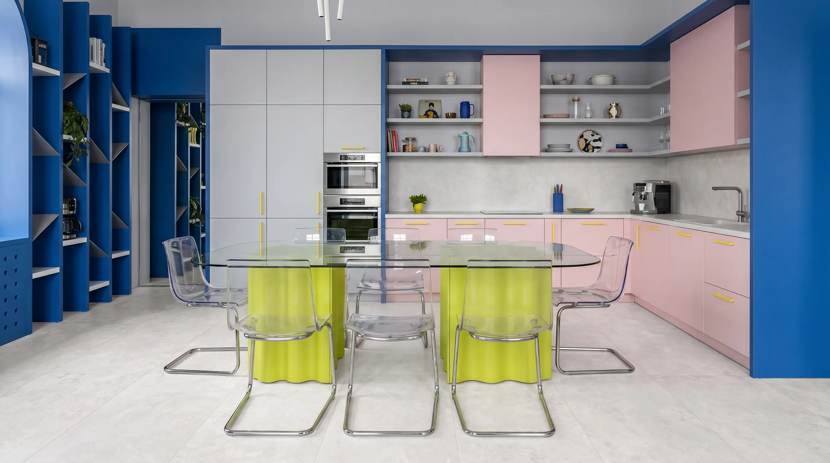 Элизиан Травертини Бланк Сатинированный 600X1200 — интерьер 3