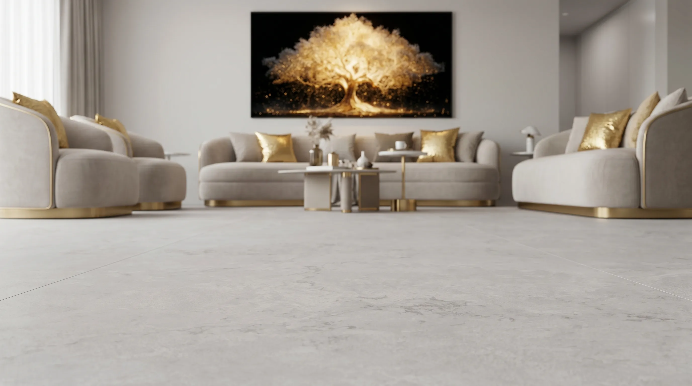 Элизиан Травертини Дженере Натуральный 600X1200 — интерьер 4