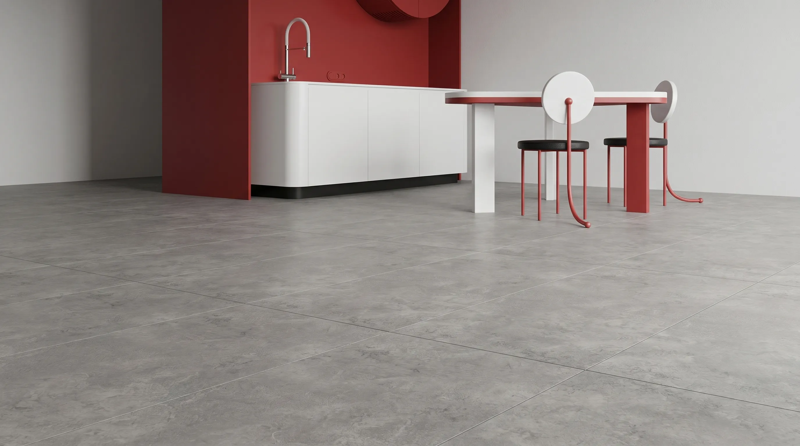 Элизиан Травертини Гриджио Натуральный 600X1200 — интерьер 4