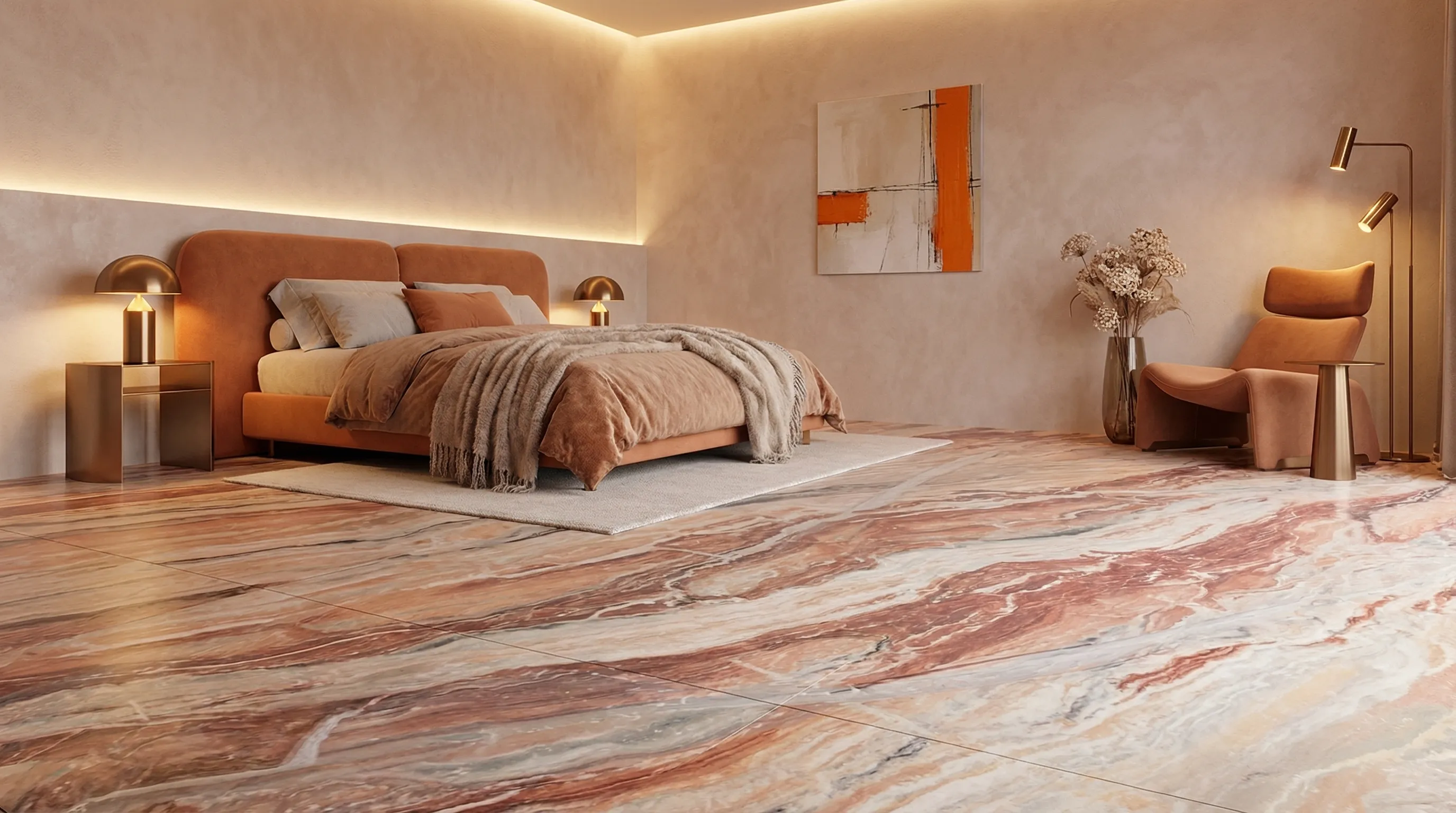 Пульс Земли 3200мм*1600мм*12мм — интерьер 4