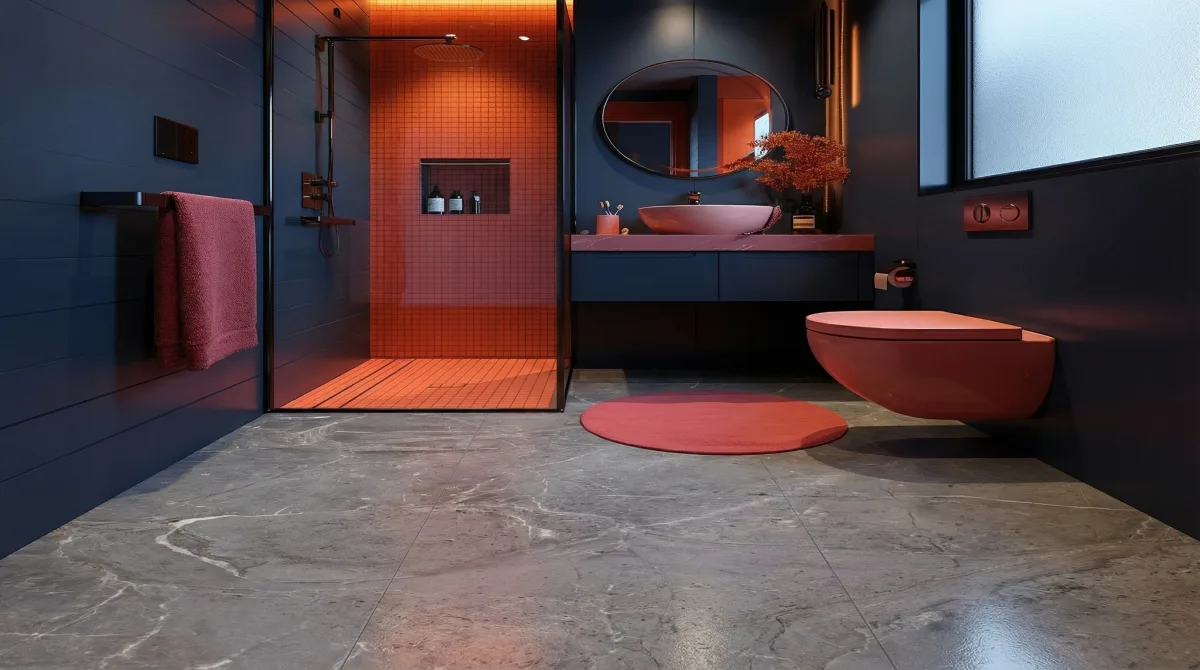 Рустон Гриджио 60x120 — интерьер 2