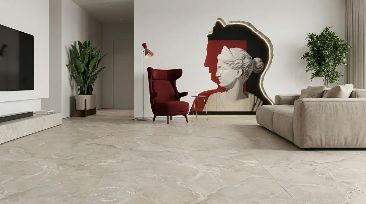 Рустон Айвори 60x120 — интерьер 4