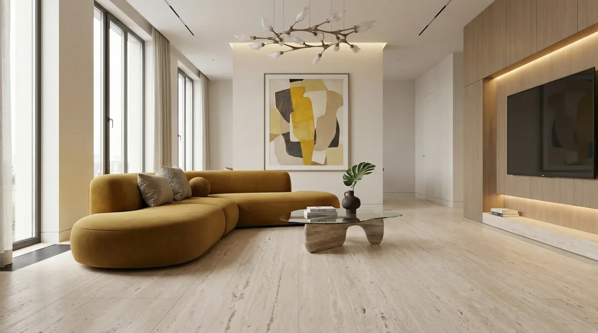 Телар Сильвер 60x120 — интерьер 3