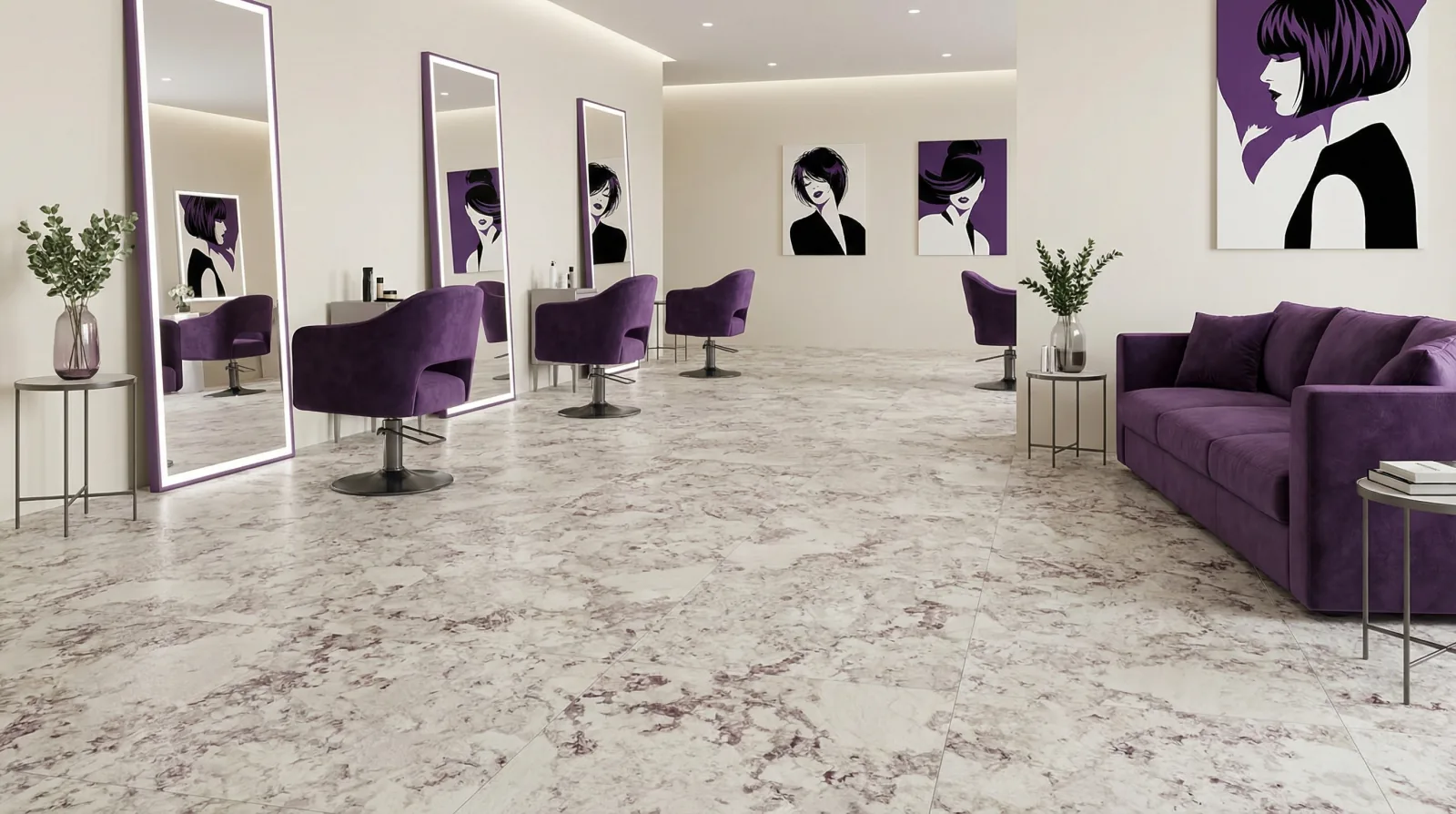 Млечный камень 3200мм*1600мм*12мм — интерьер 4